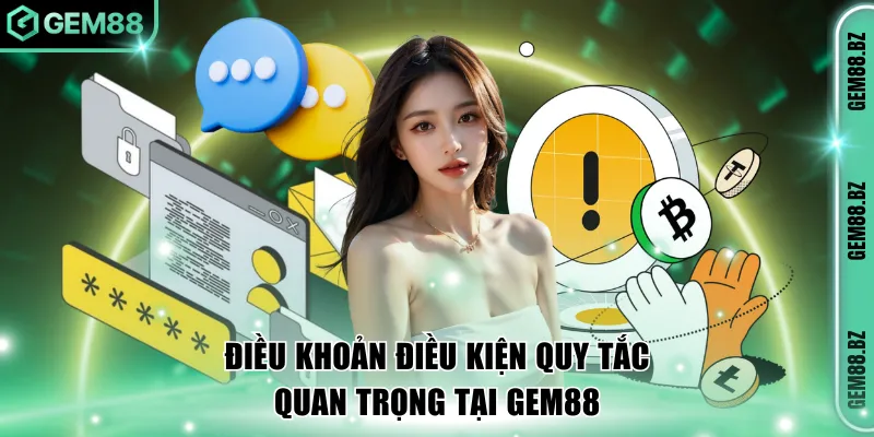 Điều khoản sử dụng là bộ quy tắc quan trọng cần nắm tại GEM88 